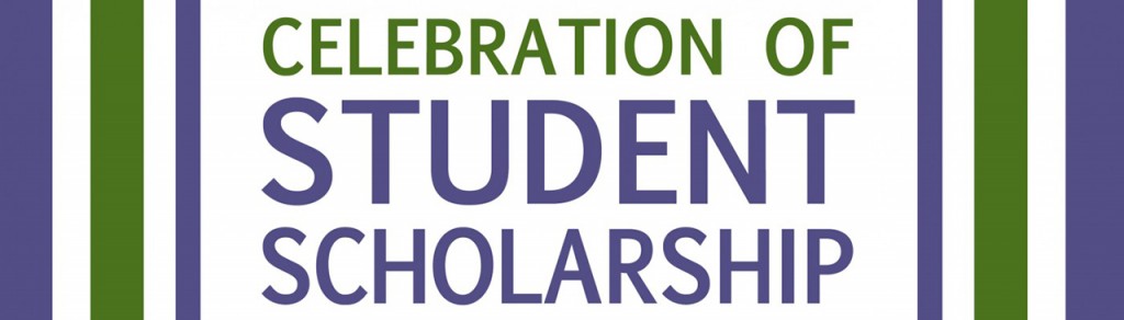 Celebration of Studen Scholarship, logo for event, WEB