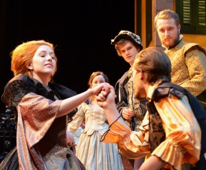 Concordia Theatre typically performs Shakespeare plays every four years to allow stu- dents who attend for four years a chance to participate. Photo by Liv Ulring.