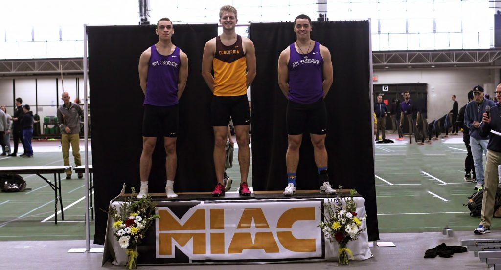 Bye leads Cobbers at MIAC indoor track and field meet The Concordian