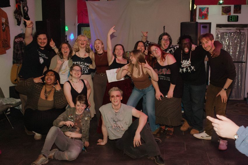 A picture of the bands that performed at Parachigo